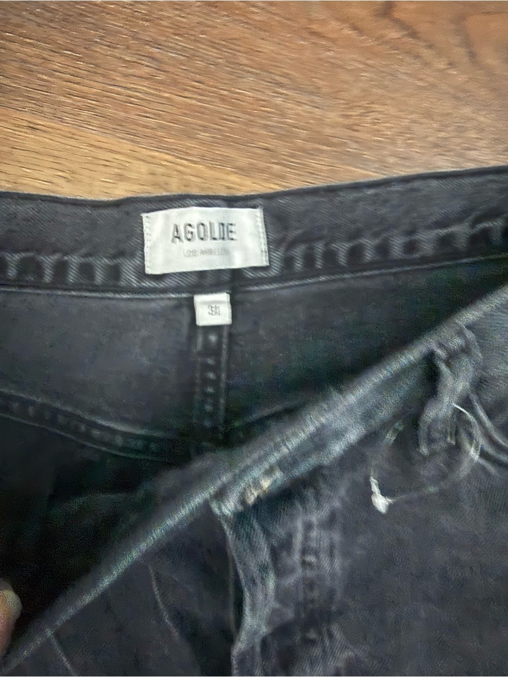 Agolde Parker Shorts NWOT - Picture 3 of 5